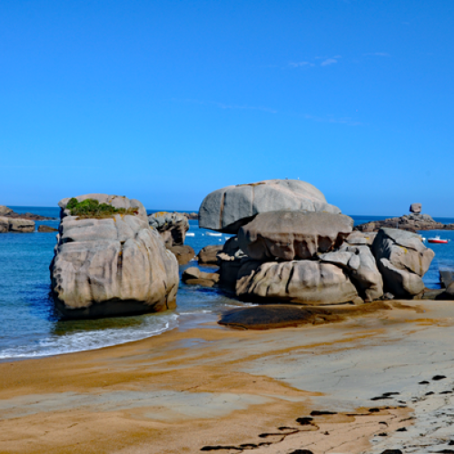 Côte de granit rose